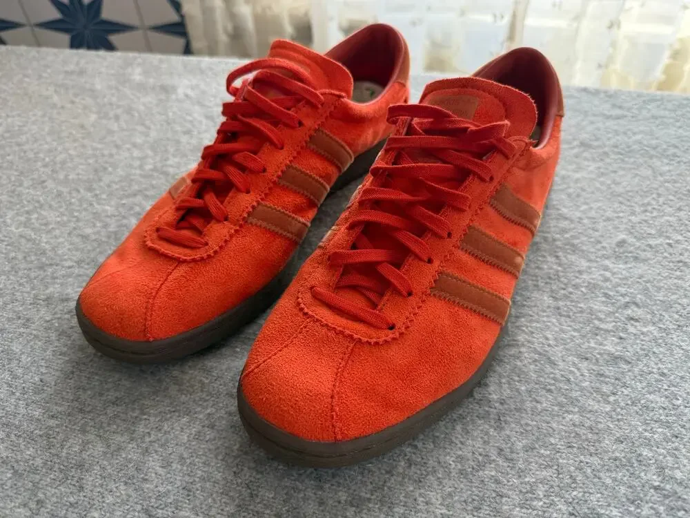 Adidas Tobacco Gruen Orange Suede Sneakers Mens Size 9.5 Womens 10.5 GX6939